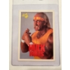 Image 1 : Vintage 1990 WWF Hulk Hogan Big Time Wrestling Trading Card - Mint Condition in Protective Holder