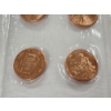Image 3 : Eight Beautiful Uncirculated 2009 Lincoln Memorial Commemorative Pennies in Plastic