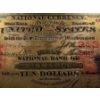 Image 3 : National Currency $10 Bismarck, North Dakota .999 Gold Foil Note In Holder - Mint Condition