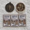 Image 1 : Lot of Two Military Medals and Three .999 Fine Silver Grains