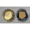 Image 1 : (2) Collectible Donald Trump Novelty Souvenir Coins