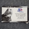 Image 1 : United States Mint 2005 50 State Quarters Silver Proof Set in Original Packaging!