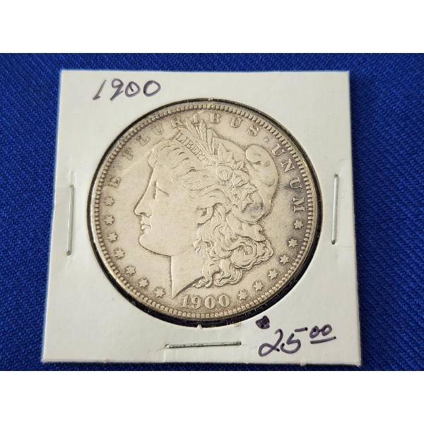 1900 90% Silver Morgan Dollar