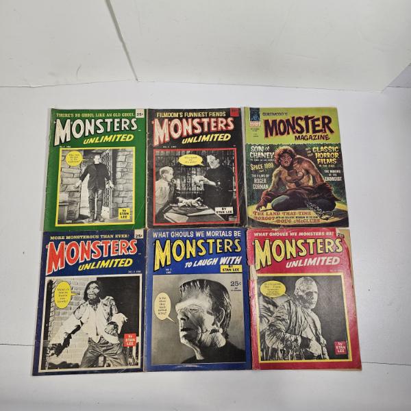Vintage Stan Lee Horror Humor Magazines Collection