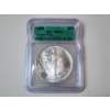 Image 1 : ICG Graded MS64 1994 American Silver Eagle - 1 oz .999 Fine Silver 