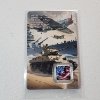 Image 3 : Rosie the Riveter "We Can Do It" 1 Gram .999 Fine Silver Bar, Colorized in Card 