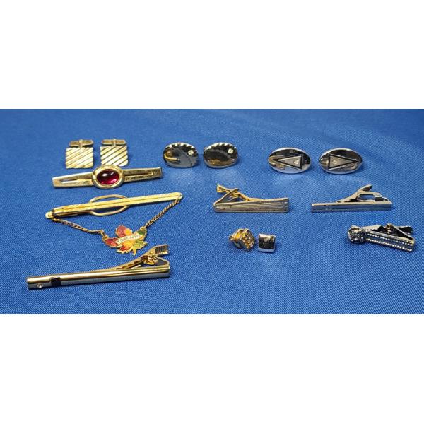 Assorted Tie-Clips, Cuff Links & More 