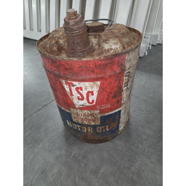 Two Vintage Scotch Coolers With Ice Pack Cans & Large TSC Can 