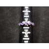 Image 11 : Stunning Sterling Silver Rings Ft. Purple Stones Including Amethyst Weighing 13.3 Grams Total