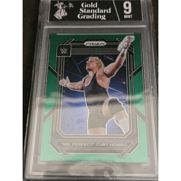 GSG Mint 9 Wrestling Card - "Mr. Perfect" Curt Hennig 