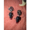 Image 2 : Rare!! 1960s Selro Corp Fine Charm Bracelet And Matching Earrings
