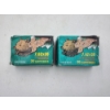 Image 1 : 2 Full Boxes of Brown Bear 7.62x39 Rifle Ammunition -123 Grain HP & FMJ - Russian Made