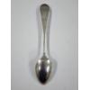Image 4 : Nice Sterling Silver Spoon With Engraving Featuring Newport Shell Pattern Weighing 28.7 Grams