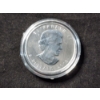 Image 3 : 2013 Silver .9999 Fine 1 Oz Canadian Maple Leaf Round ~ 25th Year Anniversary Edition! 