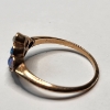 Image 3 : Antique-Style Pearl and Opal Cluster 10K Gold Ring - Size 7.5 - TW: 2.1g