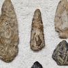 Image 3 : EARLY AMERICAN! Antique Assortment of Native American Stone Artifacts including Arrow/Spear Heads