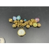 Image 7 : Assorted Costume Jewelry - Pocket Watch with Coin attached - Beaded Watch Bracelet - 2 Indian Head