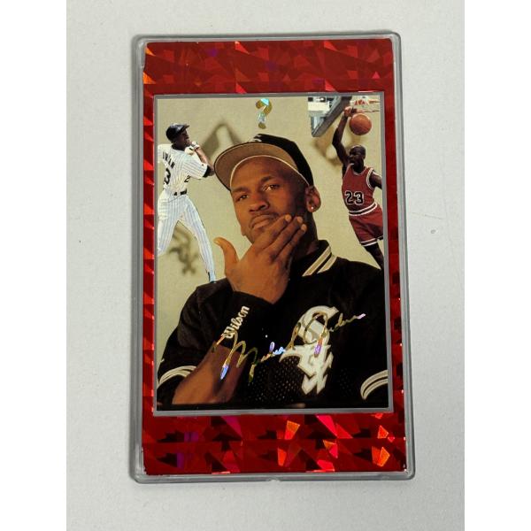 1994-95 Sports Stars USA MICHAEL JORDAN Gold Signature Prism Chicago White Sox C 