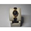 Image 1 : Gorgeous Gold-Tone Gucci Watch With Black Leather Band 6000.2.L