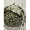 Image 3 : Sterling Collection Unique Purse - Beaded Change Purse - Mirror inside - Wayne Kleski - 635 Grams 
