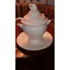 Image 1 : Ceramic  Lidded Tureen With Ladle & Basin