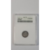Image 1 : ANACS AU 55 1853 Seated Liberty 90% Silver Half Dime With Arrows In Vintage Soapbox Slab