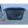 Image 2 : Antique Copper Wash Tub with Wooden Handles