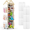 Image 1 : Stuffed Animal Storage Cage With Wheels In Box 