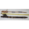 Image 9 : Very Nice Ceramic/Bisque Decorative Native American Peace Pipe & Hand Carved Wood Pipe