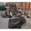 Image 1 : 13 Floating Life Size Plastic Canada Goose Decoys, Weights & Storage Bags 