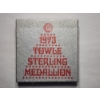 Image 2 : 1973 Towle Sterling Silver Medallion Weighing 25.7 Grams