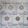 Image 3 : Lot of 17 Assorted Years U.S. 90% SILVER Roosevelt Dimes - Face Value: $1.70
