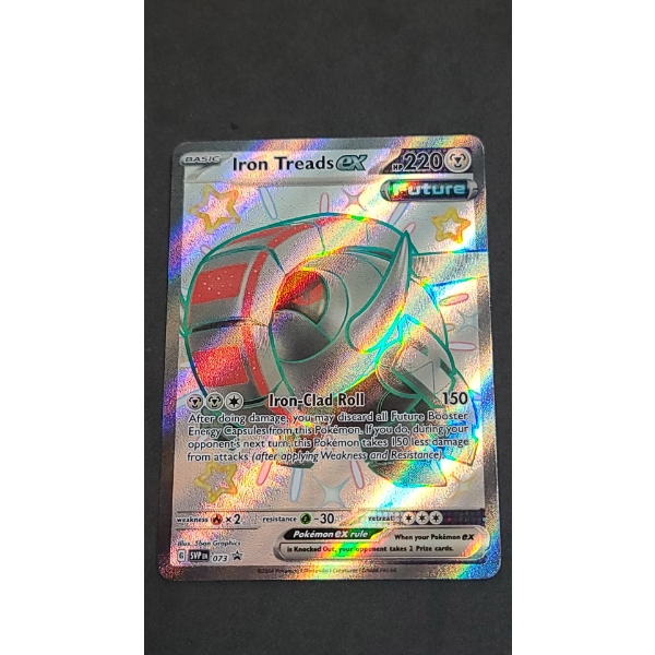 2024 Iron Treads EX Black Star Promo SV P EN 073 Holo Pokémon Card