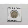 Image 1 : 1943-B Switzerland 1 Franc Silver Coin ASW: 0.1342oz