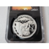 Image 4 : NGC 2016 Tanzania 1000S Black Rhinoceros Big 5 - High Relief 1oz Silver Coin PF 70 ULTRA CAMEO