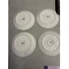 Image 4 : 4 Salad Plates - Sheep - Pig - Duck - Rooster - Pier 1 Imports - Hand-Painted Stoneware