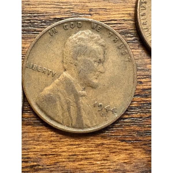 Assorted Wheat Pennies -FV $0.87 - 1941 -1941-S - 1944 - 1944D -1944S