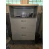 Image 1 : Metal Lateral Filing Cabinet - Some Rust 61x36x18