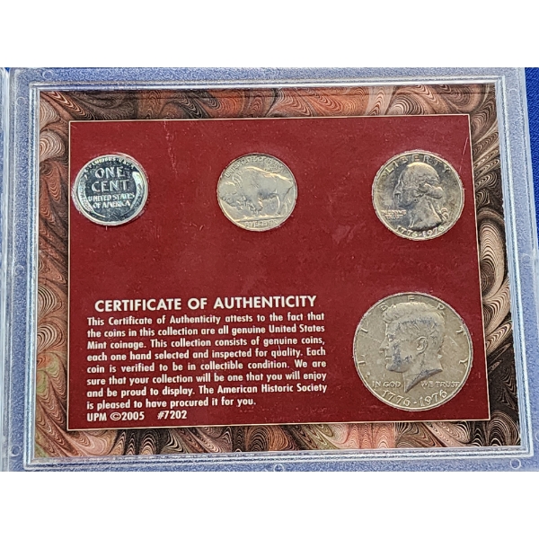 Assorted U.S. Coin Collections: 2004 "Lost Coins", 5 & Dime Classics, America's Historic Coins