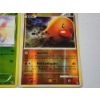 Image 6 : x5 Vintage Pokemon Trading Cards: Trainer Potion, Servine, Staravia, Deerling, Diglett