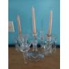Image 3 : Vintage Triple Candelabra As Shown - Crystal Accoutrements