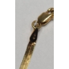 Image 4 : 10K Yellow Gold 18" Herringbone Necklace (Has Snag) - Total Weight: 2.9g