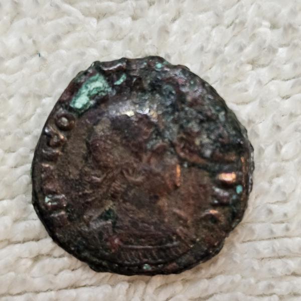 Late Roman Empire Emperor Theodosius I Victoria Avg AE4 Bronze Coin