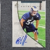 Image 4 : Four Assorted Numbered & Autographed Football Trading Cards Including Game Used Jersey Patch Card!