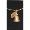 Image 3 : Lot Of Assorted Gold-Filled Jewelry Including Black Hills Bell Necklace - Weight: 1.6g