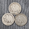 Image 2 : $1.50 Face Value in Assorted United States 90% Silver Walking Liberty Half Dollars