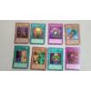 Image 1 : Lot of 8 Assorted Yu-Gi-Oh Trading Cards Including Crush Card Virus, Desk Devastation & Fiber Jar