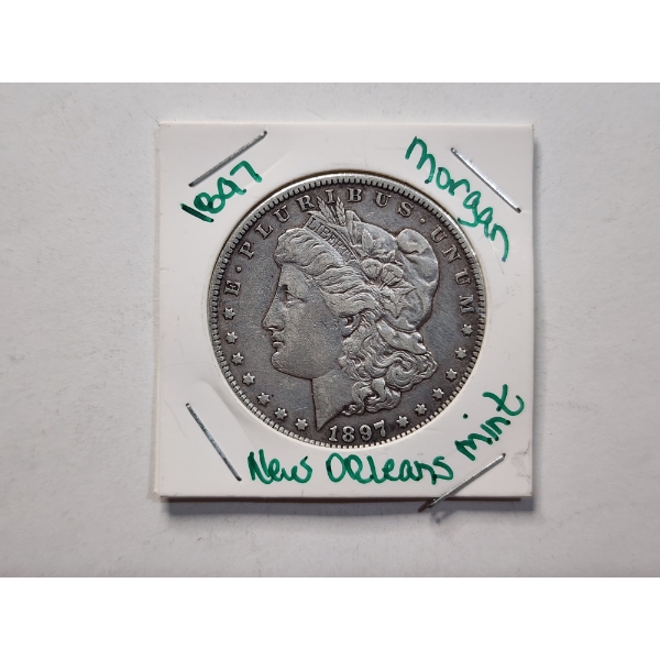 1897-O United States Morgan 90% Silver Dollar From The New Orleans Mint ~ IN HIGHER GRADE CONDITION!