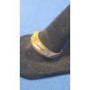 Image 2 : 10K Gold Ring With Diamonds - Size 9 1/2 - Weight: 2.8g