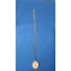 Image 5 : Sterling Silver Franklin Mint Hail Mary Pendant/Necklace W Diamonds, Sterling Ring & Turquoise Ring